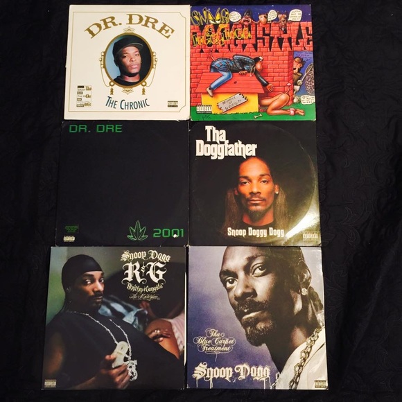 Dr Dre and Snoop Vinyl